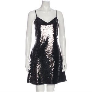 Michael Kors Sequins Black Dress